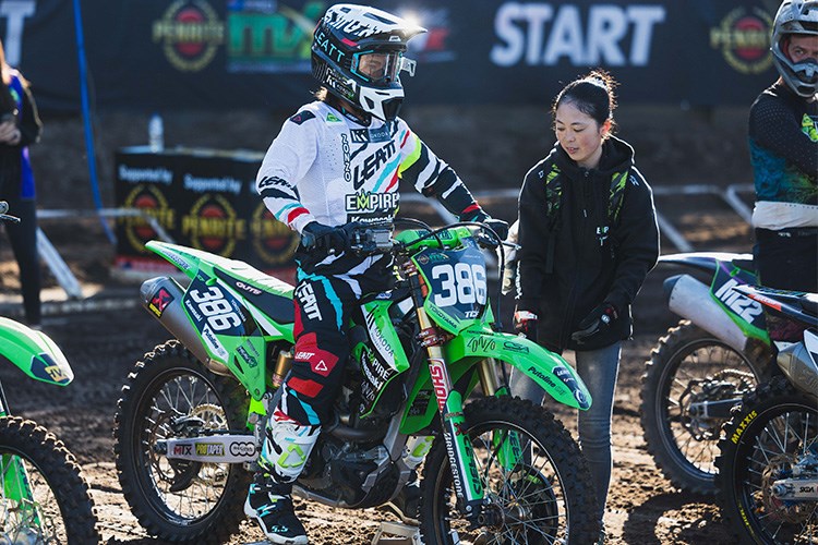 Haruki Yokoyama #386 KX250